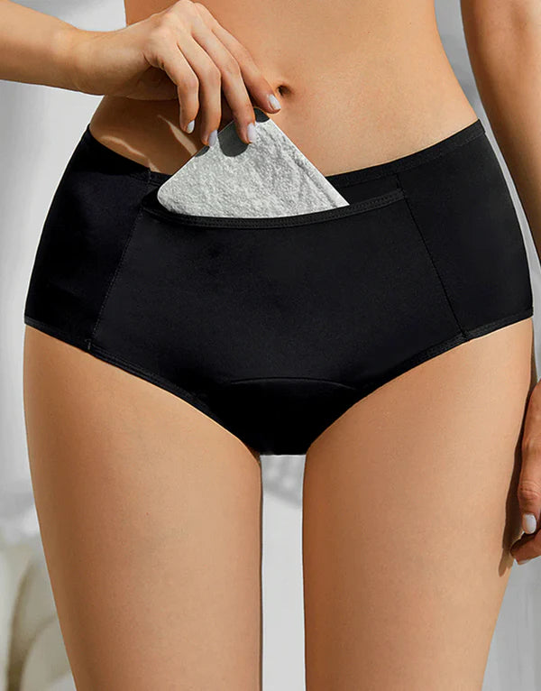 PACK OF 01 Imported Soft Material 4 Layered Leak Proof Period Panty for Heavy Flow