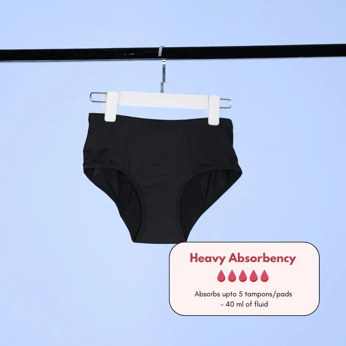 4 Layered Leak Proof Period Panty for Heavy Flow