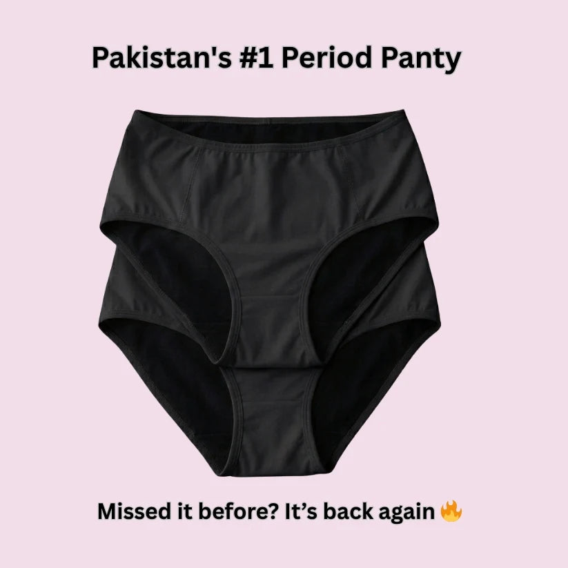 4 Layered Leak Proof Period Panty for Heavy Flow
