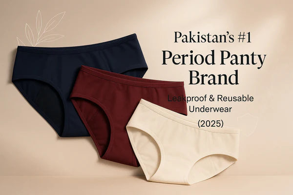 PACK OF 01 Imported Soft Material 4 Layered Leak Proof Period Panty for Heavy Flow